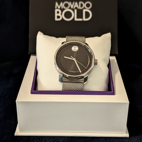 Movado Bold Mens Watch New